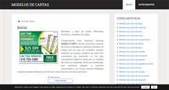 Desktop Screenshot of modelo-carta.net
