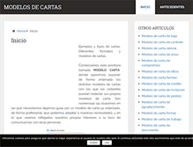 Tablet Screenshot of modelo-carta.net